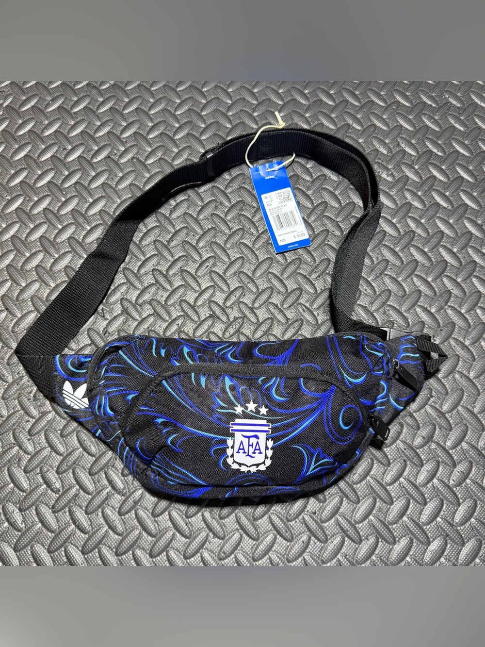 Adidas Argentina Soccer National Team 2026 Fanny Pack Waist Bag AFA KE1381 NEW